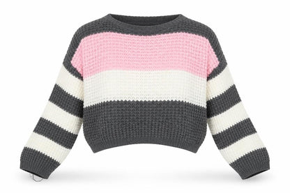 Womens UK Size 10 PRETTYLITTLETHING Multicoloured Pullover Jumper