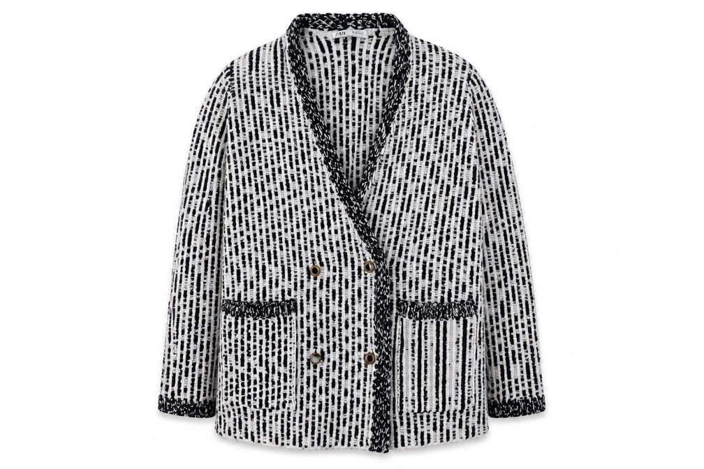 Womens UK Size S Zara Multicoloured Cardigan Jumper