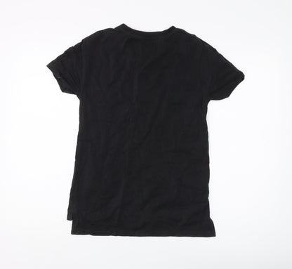 Unisex Adults UK Size XS Nike Black Basic T-Shirt