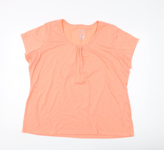 Mountain Warehouse Womens Orange T-Shirt Size 22