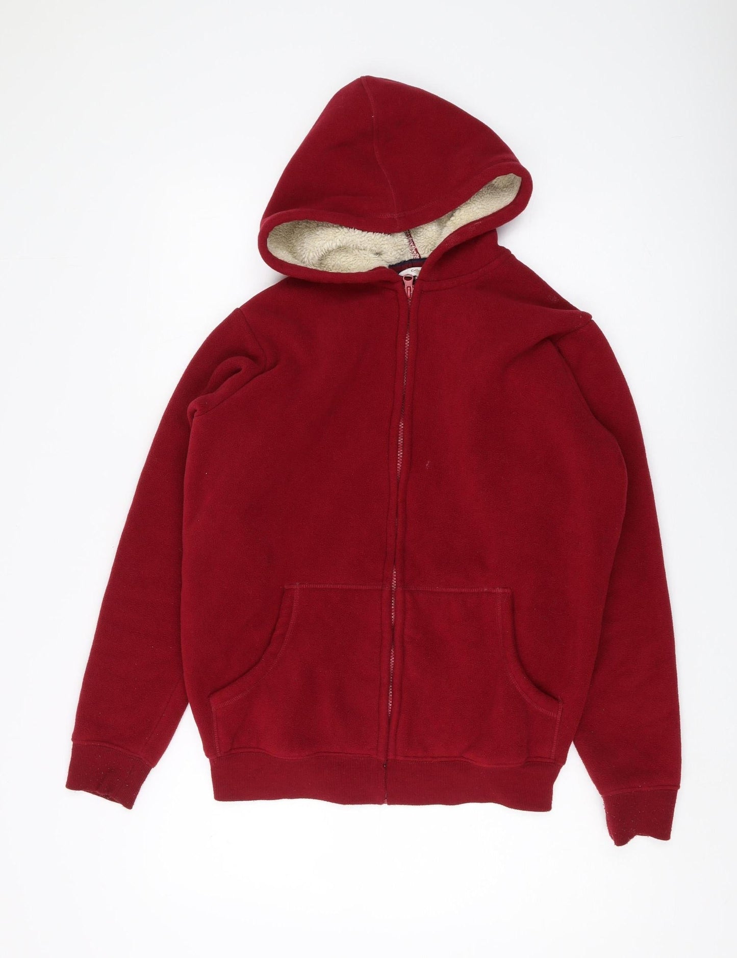 Mens UK Size S Cotton Traders Red Puffer Jacket