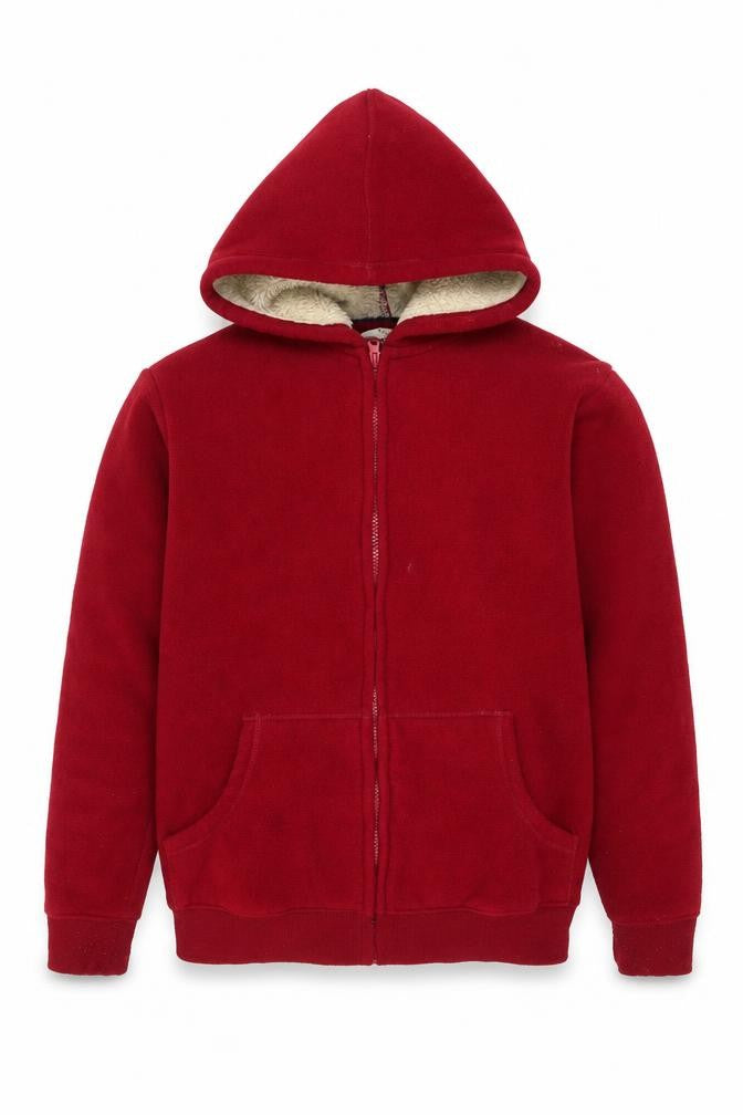 Mens UK Size S Cotton Traders Red Puffer Jacket