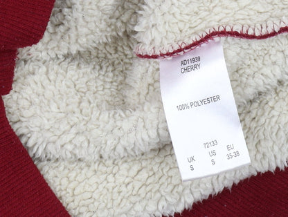 Mens UK Size S Cotton Traders Red Puffer Jacket
