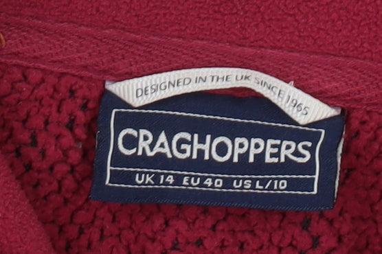Craghoppers Women's Red Pullover Sweatshirt UK 14