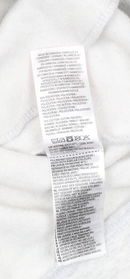 Slazenger Women's Grey Full Zip Hoodie Size 10