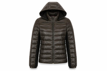 Womens UK Size M Steve Madden Brown Puffer Jacket