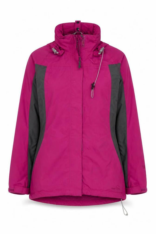 Womens UK Size 10 Peter Storm Pink Parka Coat