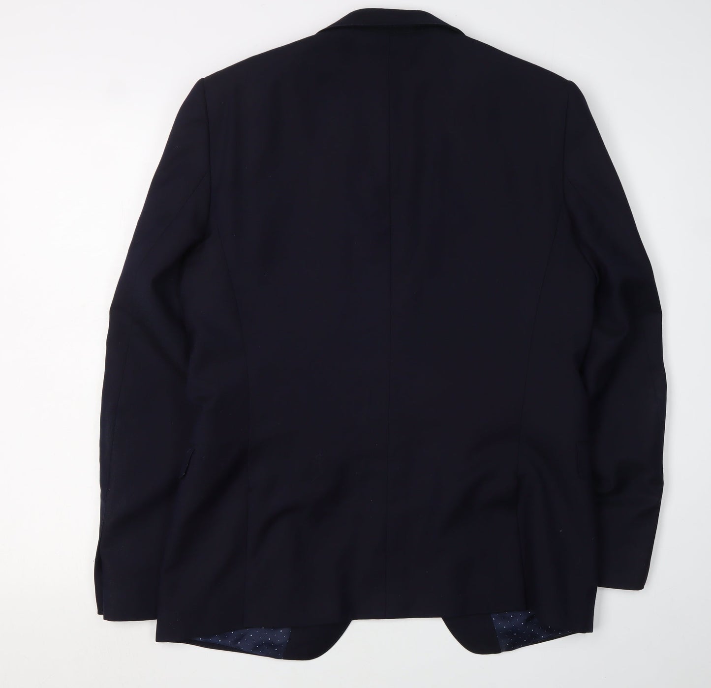Mens UK Size 41 T.M.Lewin Regular Blue Suit Jacket