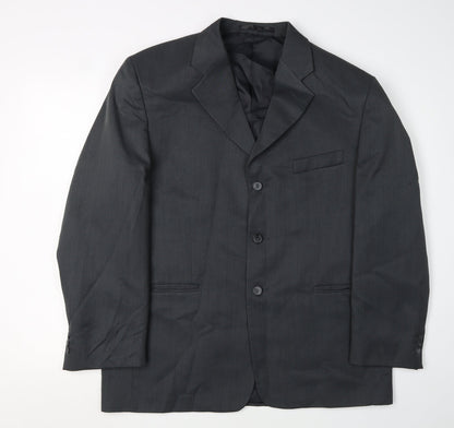 Mens UK Size 42 Zantos Regular Grey Suit Jacket