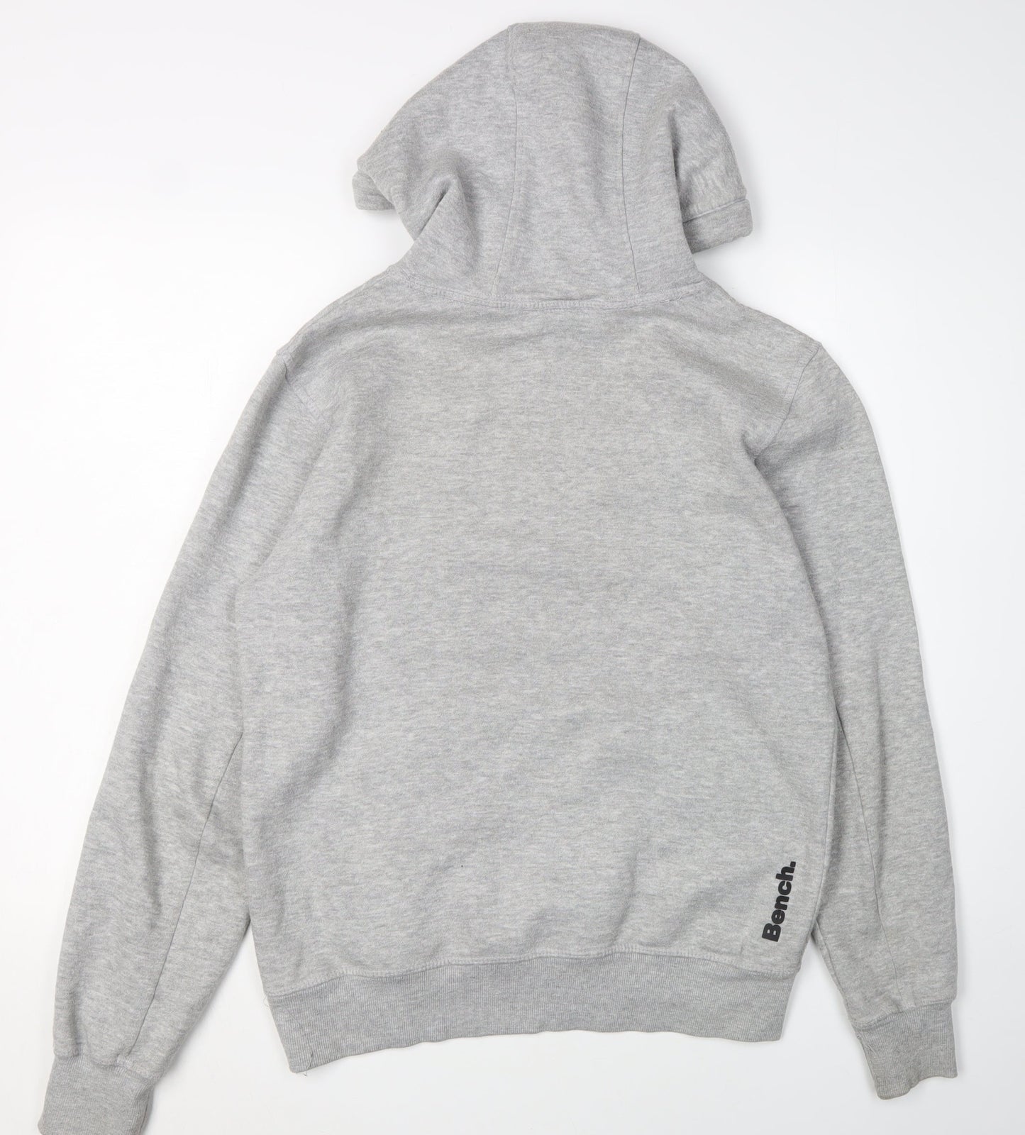 Mens UK Size M Bench Grey Pullover Hoodie