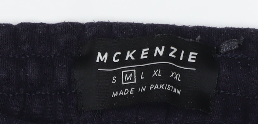 McKenzie Men's Black Jogger Trousers Size M