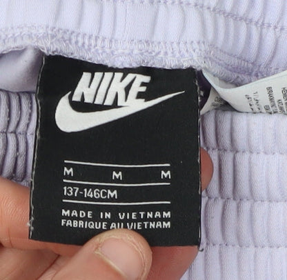 Nike Girls White Jogger Trousers M