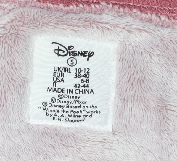 Disney Women's Pink Sequin Crew Neck Pyjama Top 10-12