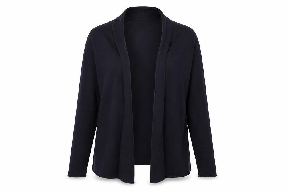 Womens UK Size S United Colors of Benetton Blue Cardigan Jumper