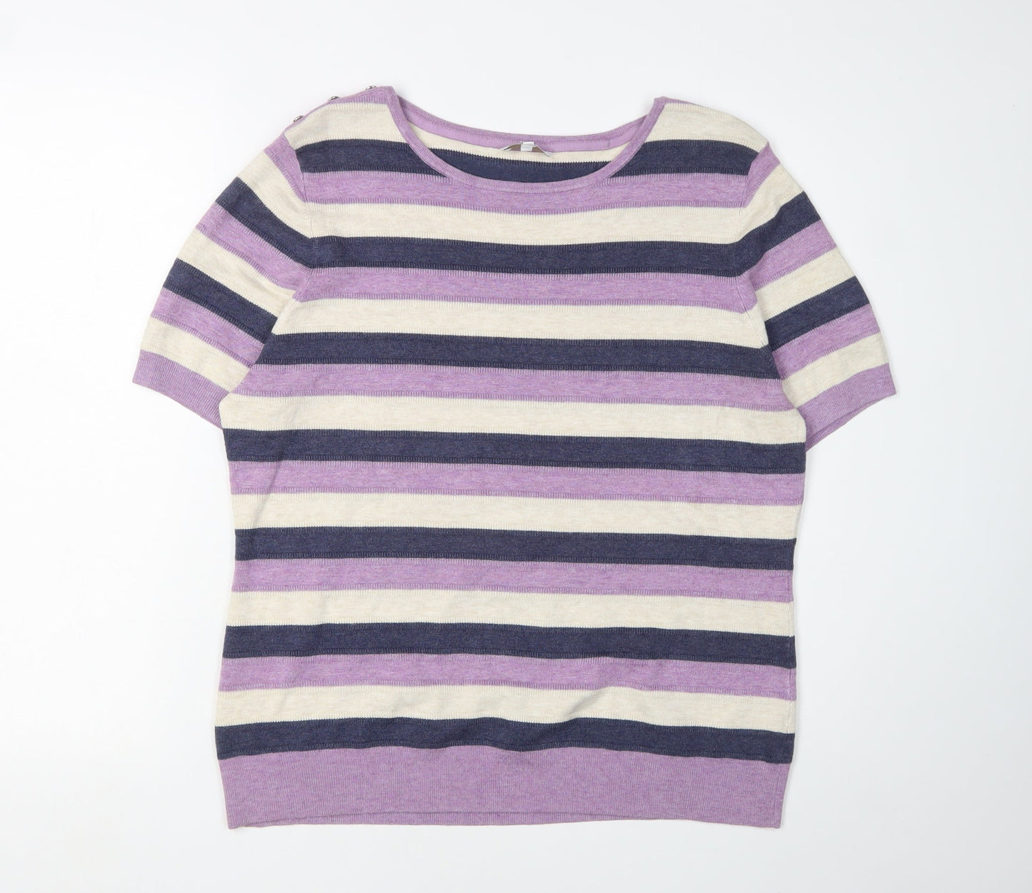 Womens UK Size XL CC Multicoloured Pullover Jumper