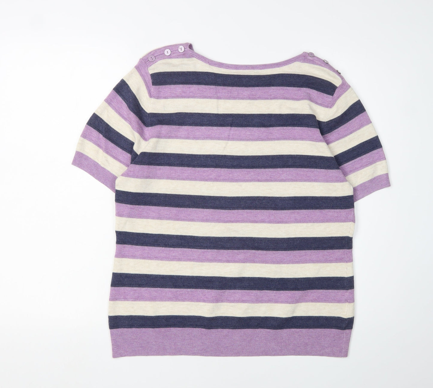 Womens UK Size XL CC Multicoloured Pullover Jumper