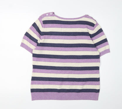 Womens UK Size XL CC Multicoloured Pullover Jumper