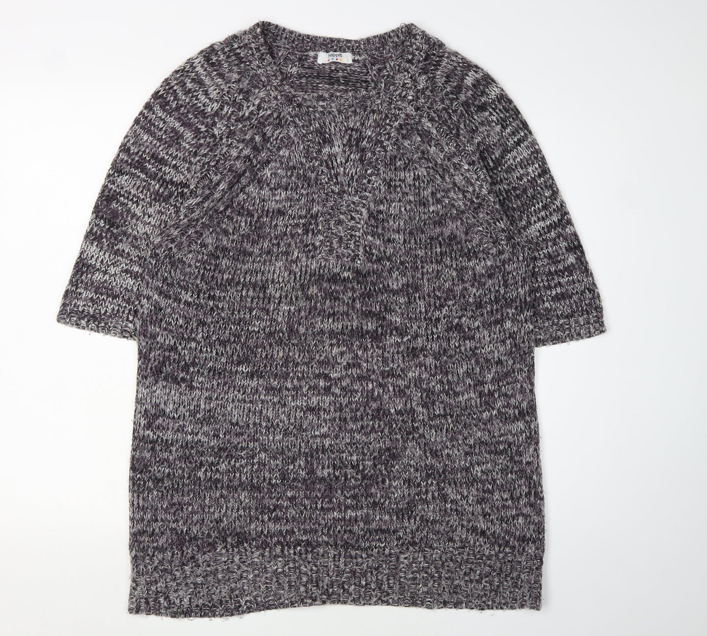 Womens UK Size XL Happit Grey Pullover Jumper
