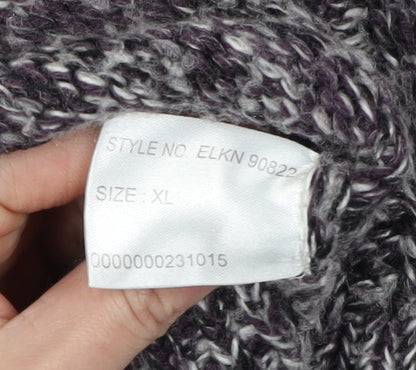 Womens UK Size XL Happit Grey Pullover Jumper