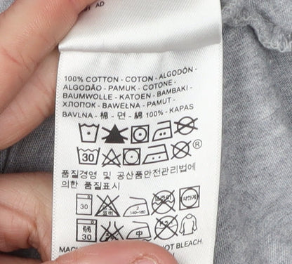 Levi's Men's Grey Graphic Print T-Shirt, Medium, Crew Neck