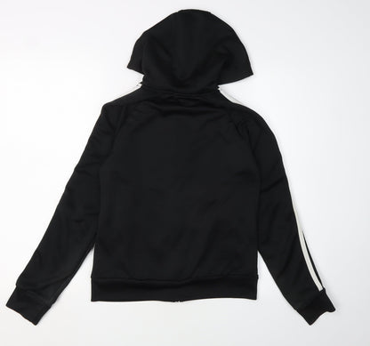 Adidas Unisex Black Full Zip Hoodie S