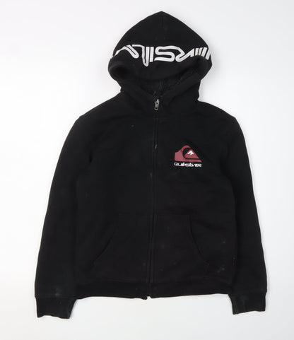 Quiksilver Boys Black Full Zip Hoodie S