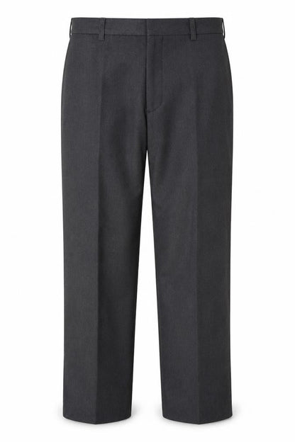 Mens UK Size 34 Beuny Regular Fit Dress Pants Grey Trousers