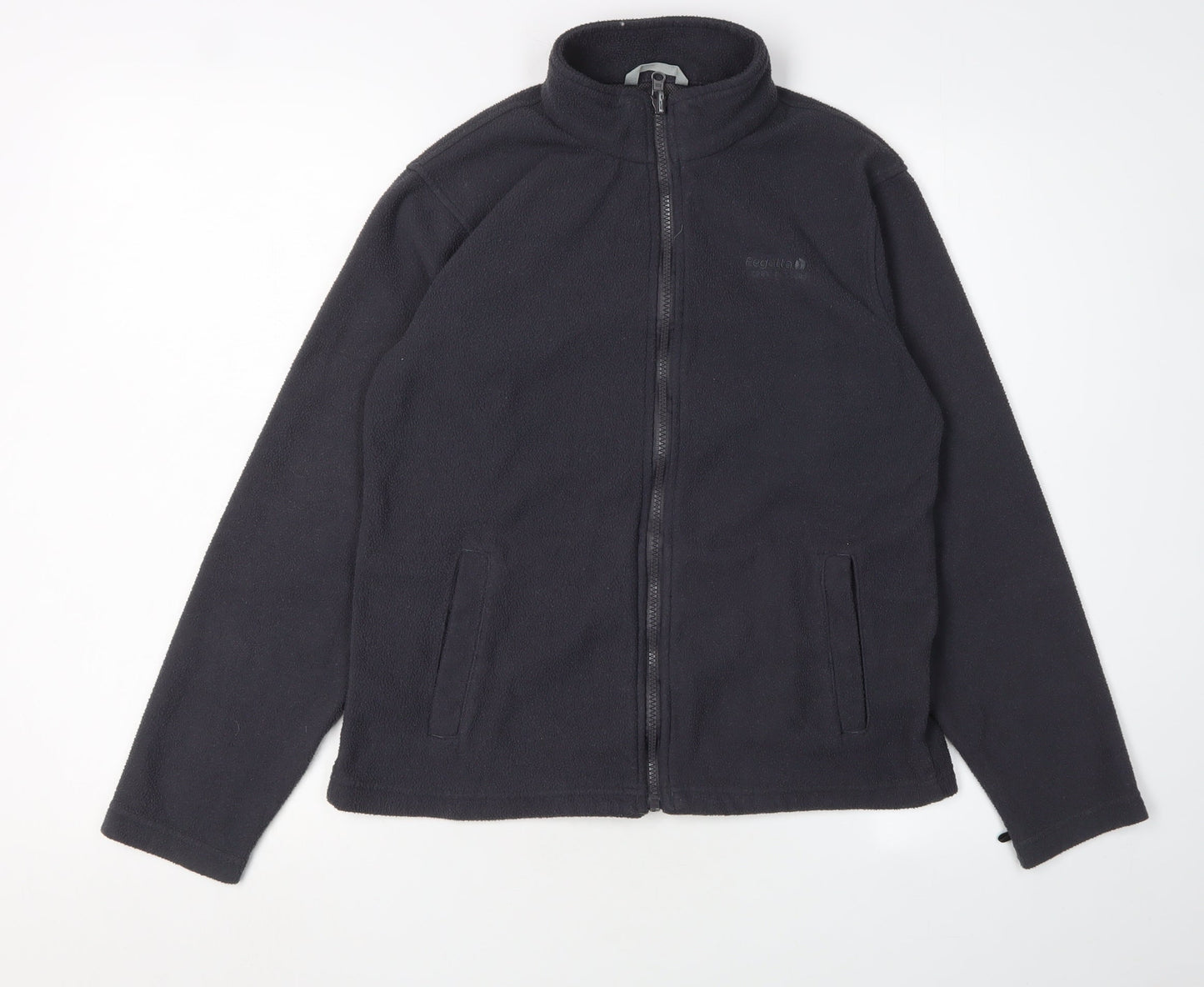 Regatta Boys Black Fleece Jacket, Size 12, Autumn Essential