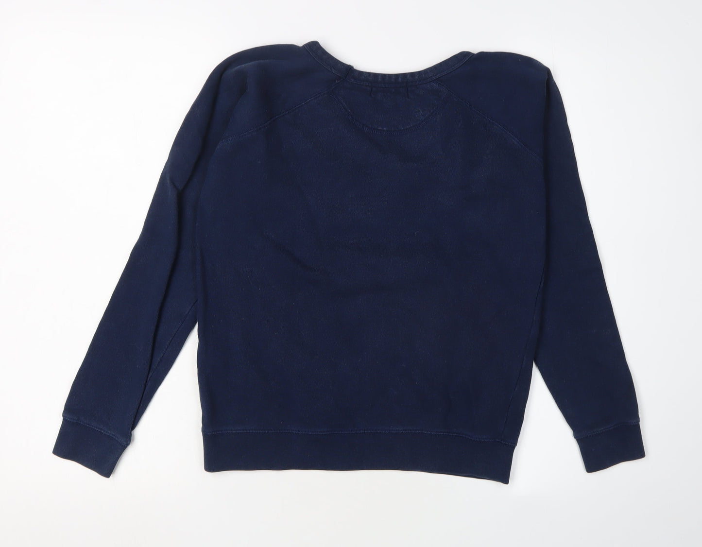 Maison Labiche Women's Blue Cotton Pullover Sweatshirt XS