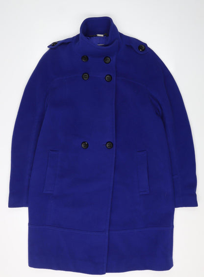 Planet Women's Blue Wool Pea Coat Size 12