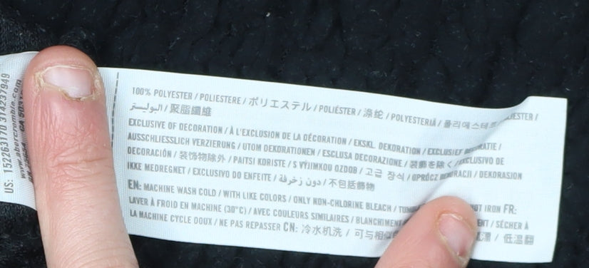 Abercrombie & Fitch Women's Black XS Pullover Sweatshirt