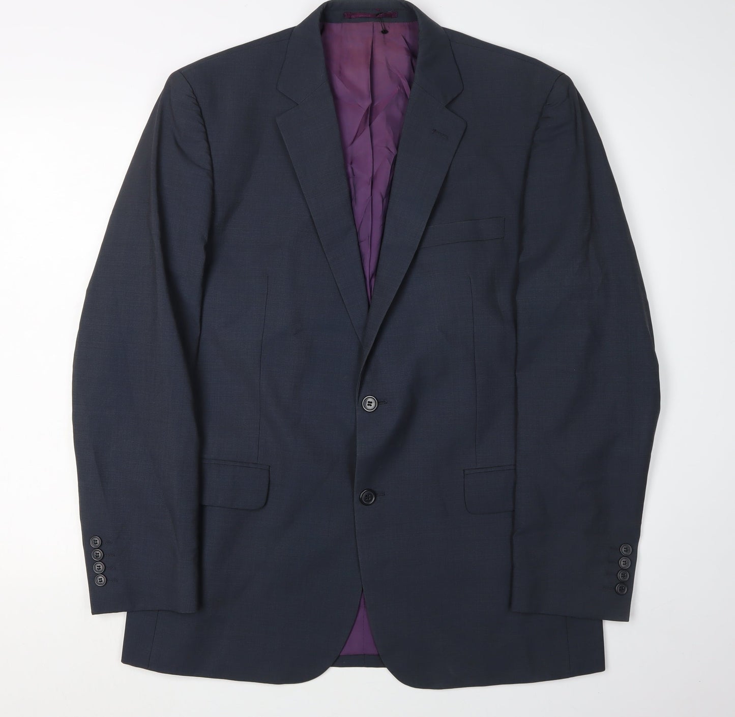 Mens UK Size 40 Paul Costelloe Regular Black Suit Jacket