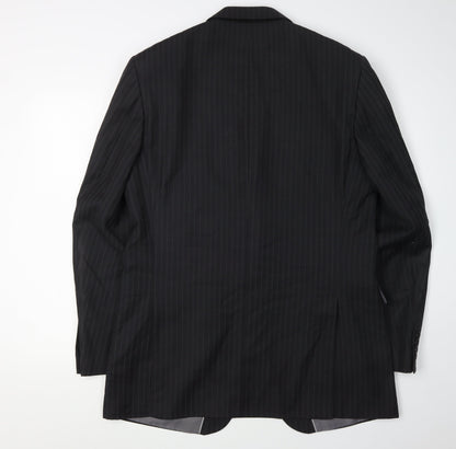 Mens UK Size 42 Marks and Spencer Regular Black Suit Jacket