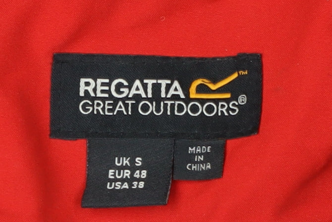 Mens UK Size S Regatta Red Rain Coat