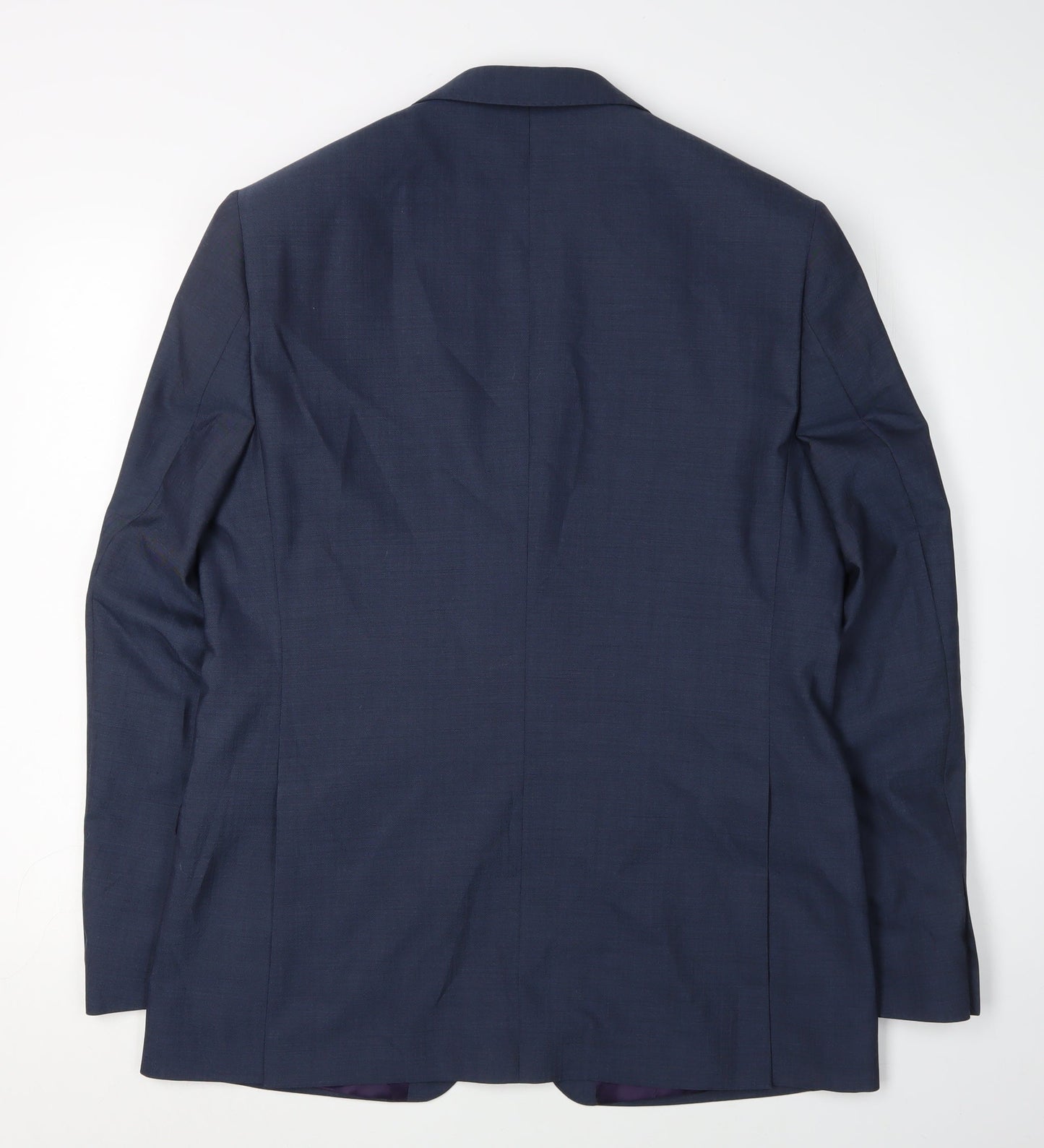 Mens UK Size 40 Paul Costelloe Regular Blue Suit Jacket