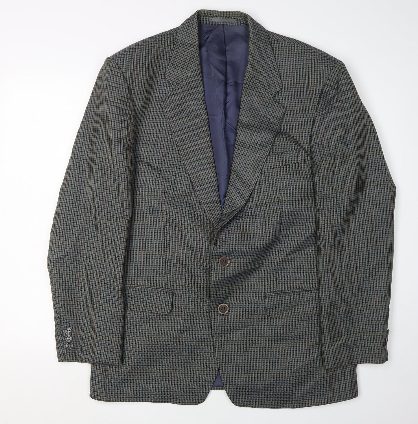 Mens UK Size 40 St Michael Regular Blue Suit Jacket