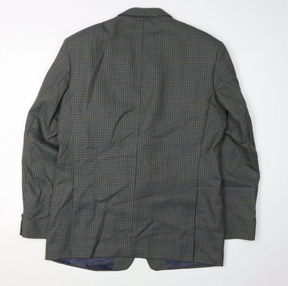 Mens UK Size 40 St Michael Regular Blue Suit Jacket