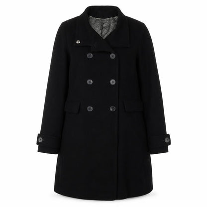 Womens UK Size 14 NEXT Black Pea Coat