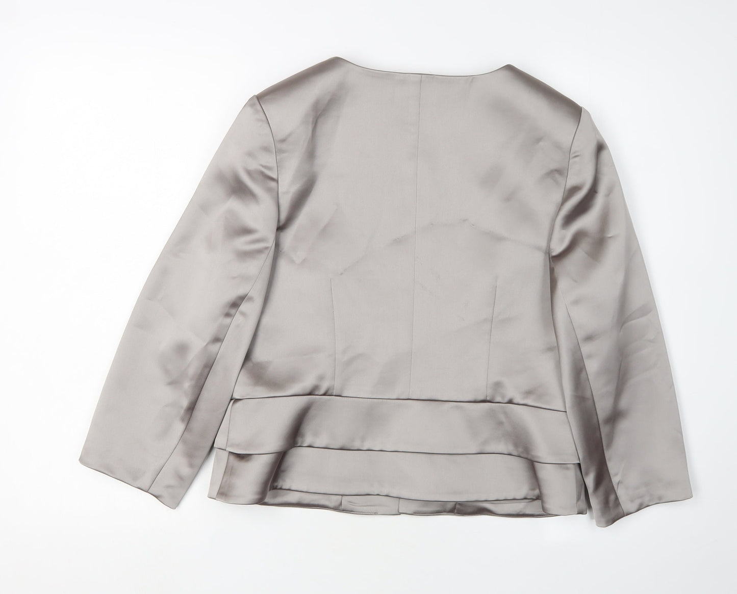 Kaliko Women's Grey Blazer, Size 14, Regular Fit