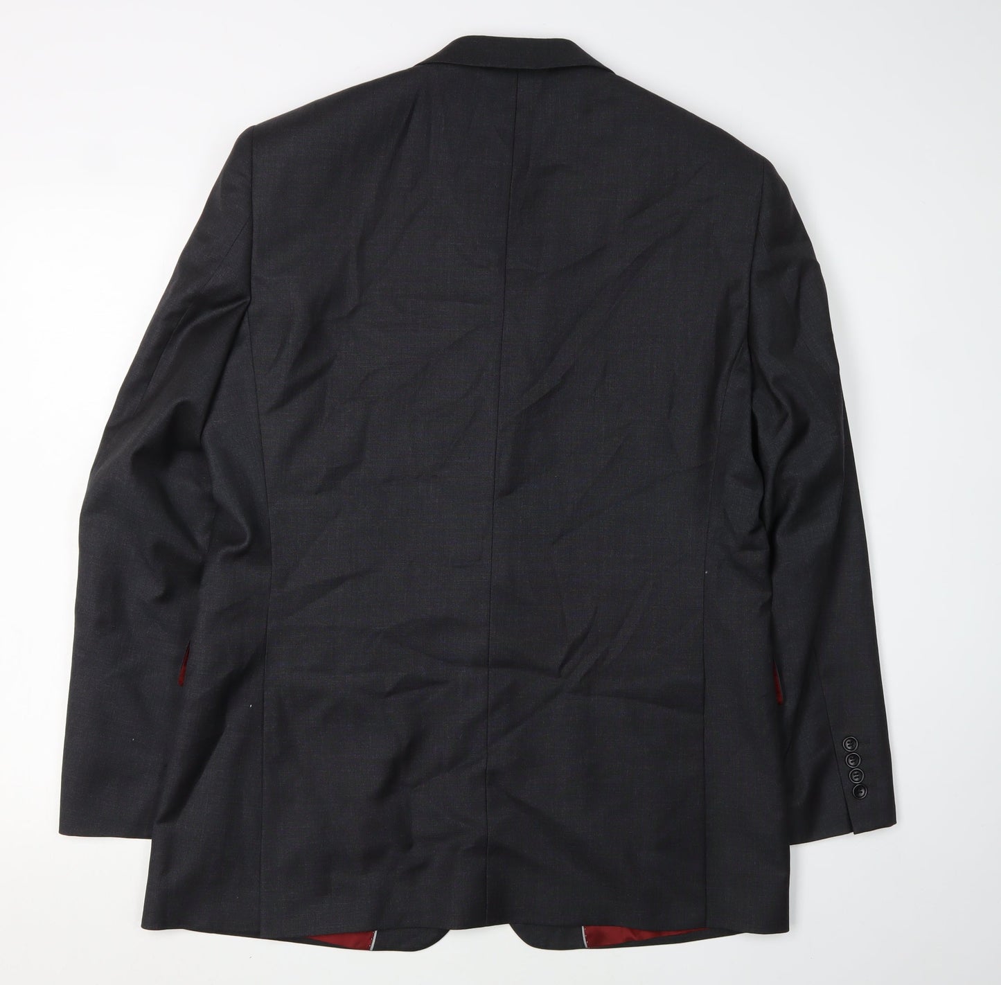 Mens UK Size 40 Chester Barrie Regular Black Suit Jacket