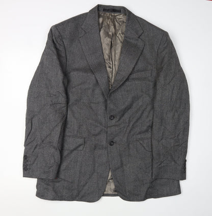 Mens UK Size 42 Marks and Spencer Regular Grey Suit Jacket