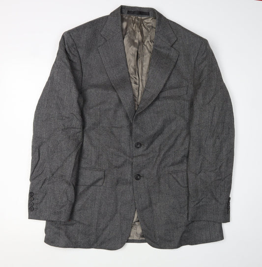 Mens UK Size 42 Marks and Spencer Regular Grey Suit Jacket