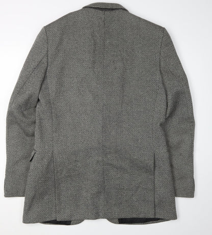 Mens UK Size 42 St Michael Regular Grey Suit Jacket