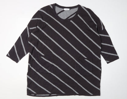 Womens UK Size L Adini Black Pullover Jumper