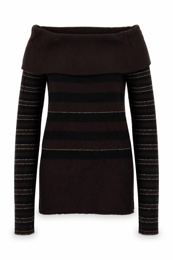 Womens UK Size 14 CMD Brown Pullover Jumper