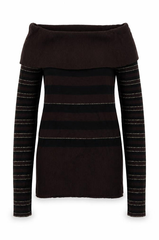 Womens UK Size 14 CMD Brown Pullover Jumper