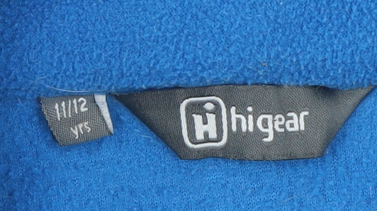 Hi Gear Boys Blue Fleece Jacket 11-12 Years Winter Warmth