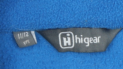 Hi Gear Boys Blue Fleece Jacket 11-12 Years Winter Warmth