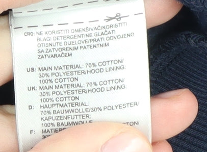 Adidas Women's Blue S Full Zip Hoodie