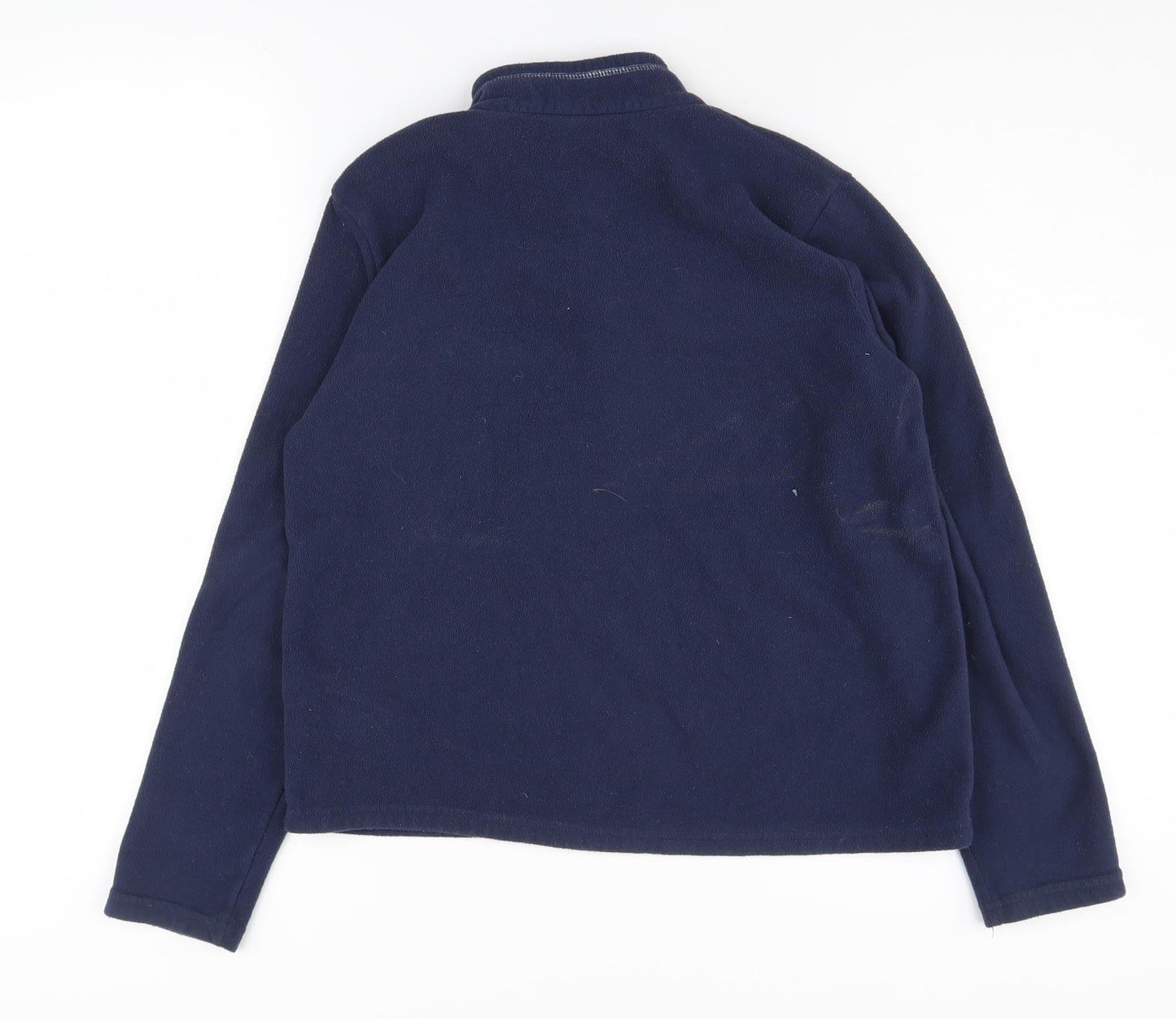 Decathlon Boys Blue 1/2 Zip Fleece Sweatshirt 14-15 Years